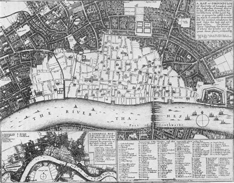 City Historical Map of London - Mapsof.Net