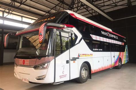 Foto Fasilitas Mewah Pada Bus Akap Yang Bisa Memanjakan Penumpang