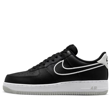 Nike Air Force 1 '07 'Embroidered Swoosh - Black' FJ4211-001-KICKS CREW