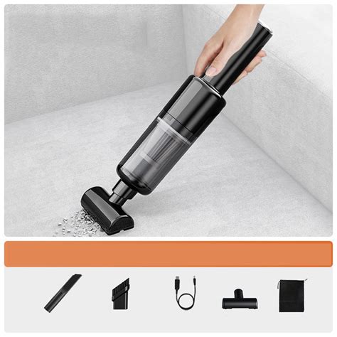 Ckraxd Portable Handheld Vacuum Cleaner Small Handheld Rechargeable