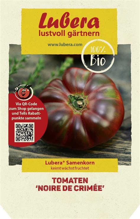 Kostenloser Versand Tomaten Noire De Crim E Lubera De