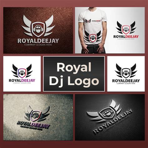 Royal Dj Logo Design Template – MasterBundles