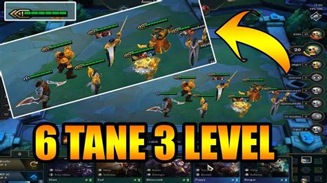 Lol Taktİk SavaŞlari Tft 6 Tane 3 Level Şampİyon 8 Youtube