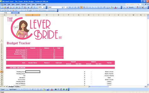 indian wedding expenses spreadsheet    wedding spreadsheets
