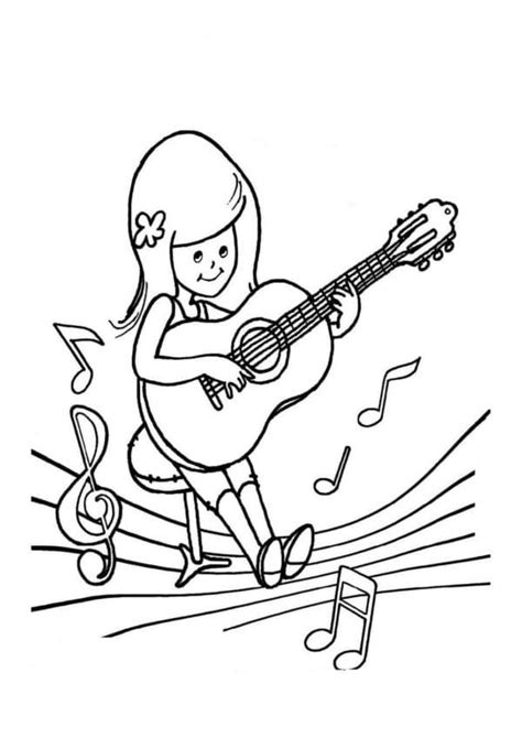 Coloriage Musicien à imprimer sur ColoriageEnfant