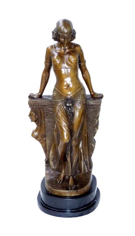 Art Deco Bronze Female Nude Figure Vintage Figurine Signed Foundry Mark Etsy