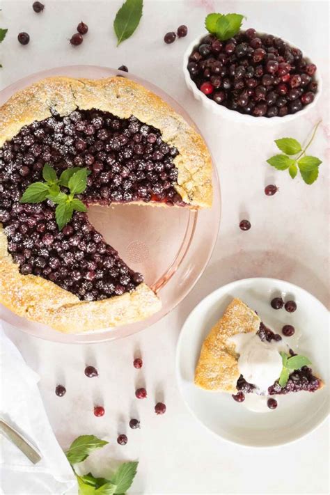 Serviceberry Galette (Rustic Pie) - Peel with Zeal