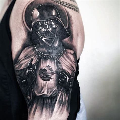 100 Darth Vader Tattoo Designs For Men - Cool Star Wars Ideas