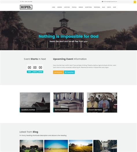 Best Church WordPress Themes - ChurchThemes.com