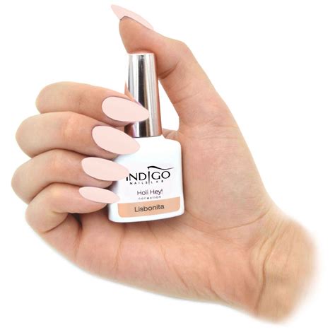 Indigo Gel Polish Hot Apricot Lakier Hybrydowy Kremowa Formuła