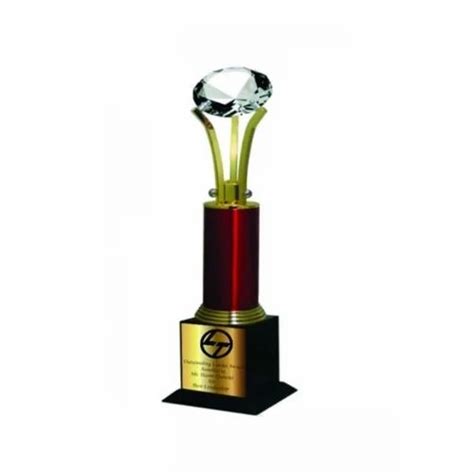 Golden Gold Plated Metal Trophy At Rs Piece In Thane Id