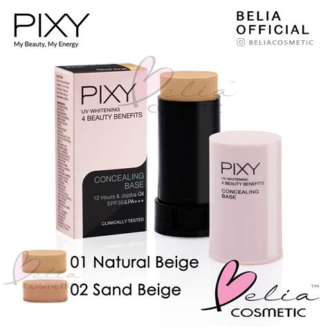 Jual Pixy Uv Whitening Stick Foundation 9 Gr Shopee Indonesia