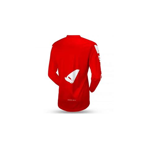 Maillot Motocross Ufo Plast Radial Rouge Enfant