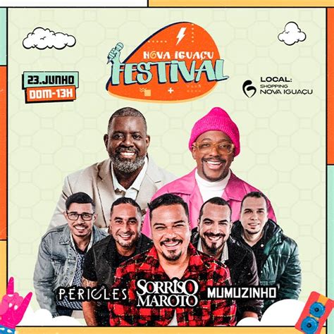 Nova Igua U Festival P Ricles Sorriso Maroto E Mumuzinho Evento On