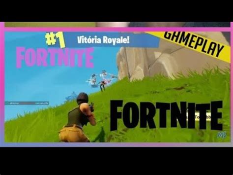 Primeira Vit Ria Royale No Fortnite Youtube