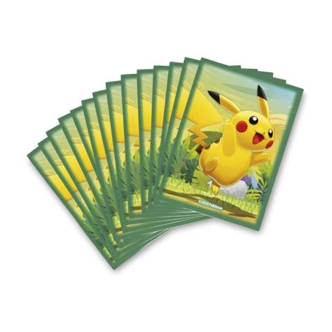 Pok Mon Tcg Pikachu Adventure Card Sleeves Sleeves Pok Mon