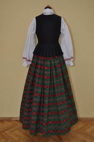 Tautiniai Kostiumai National Dress Folk Clothing Folk Costume