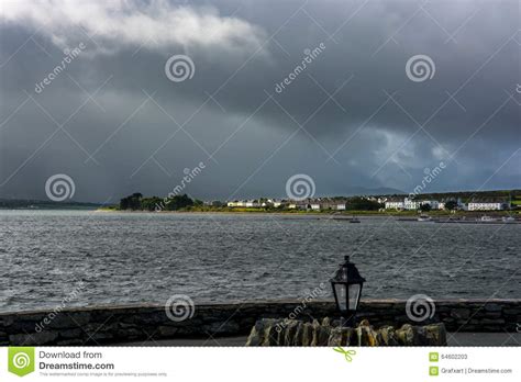 Village at Valentia Island in Ireland Stock Image - Image of outdoor, ocean: 64602203