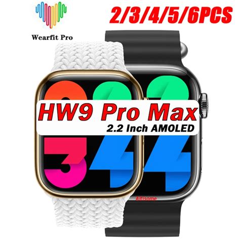 Hw Pro Max Amoled Big Display Smart Watch Rafoty Store