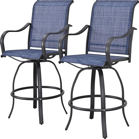 Best Choice Products Set Of 2 Swivel Barstools Bar Height