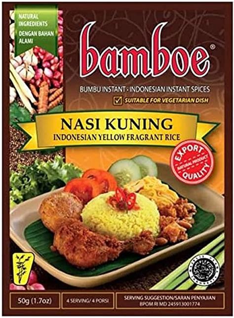 BAMBOE BUMBU NASI KUNING SPICE MIX 50G 13658720519 Allegro Pl