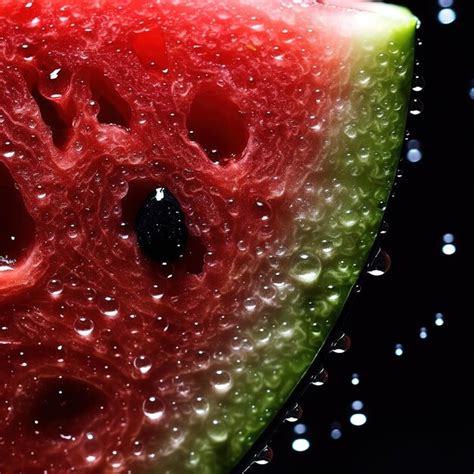 Premium AI Image Fresh Watermelon Slices Photo