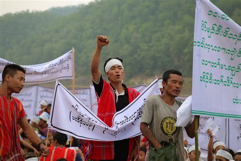 KNU Support Displaced Villagers Demand For The Closure And Redeployment