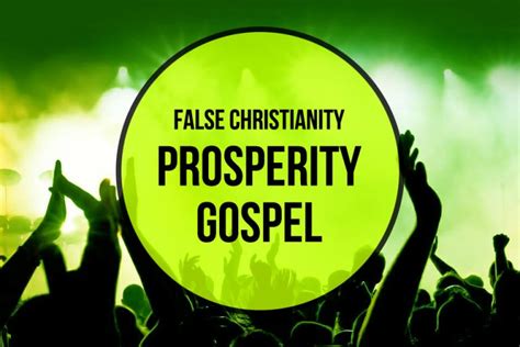 What Makes Prosperity Gospel Not Christian? - John15.Rocks