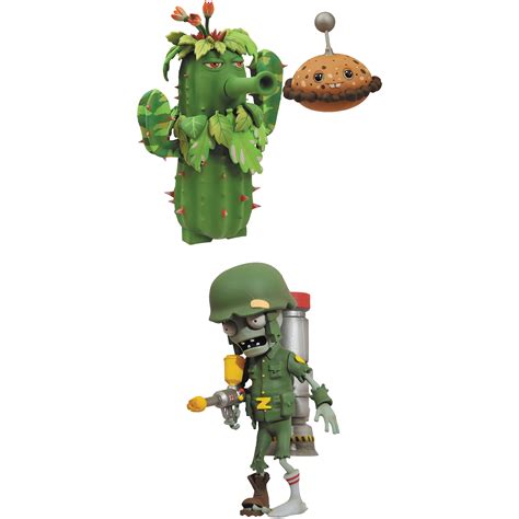 Plants Zombies Garden Warfare Engineer Zombie And Chomper Action