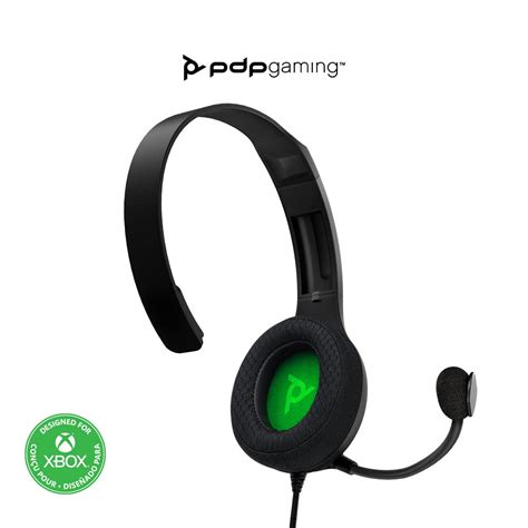 Pdp Lvl30 Wired Headset With Single Sided One Ear Headphone For Pc Xbox Mac