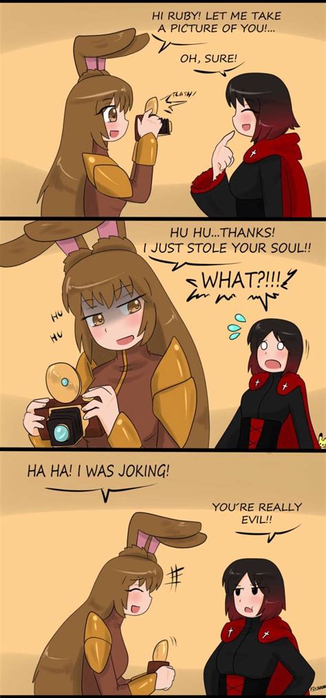 Velvet And Ruby Rwby Rwby Fanart Rwby Comic