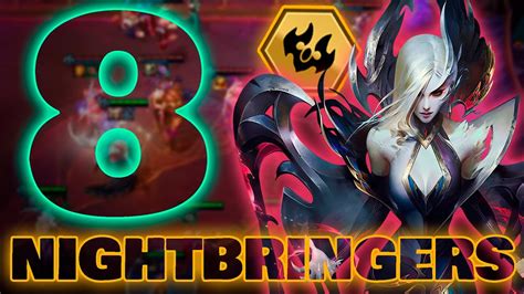 🌙8 Nightbringers🌙 ¿la Compo Más Rota Del Set 5 Tft Set 5 Pbe Youtube