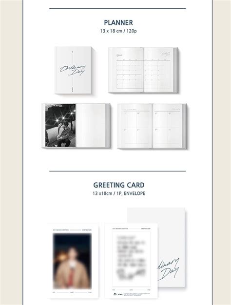 Vixx Hyuk Han Sanghyuk Season S Greetings Ordinary Day Kpop