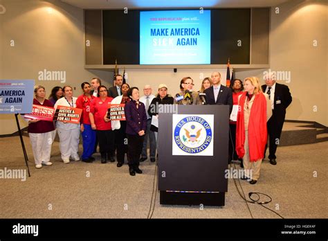 Congressional Democrats Representing New York City Gathered At Woodhull