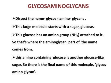 Heteropolysaccharide Ppt