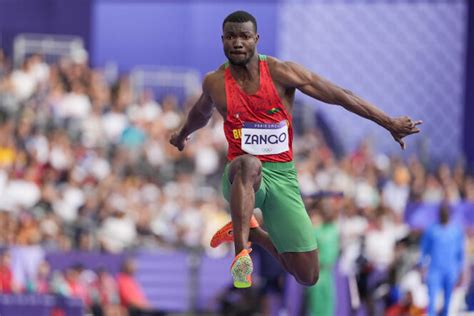 JO Paris Athlétisme Pas de médaille pour Hugues Fabrice Zango ami