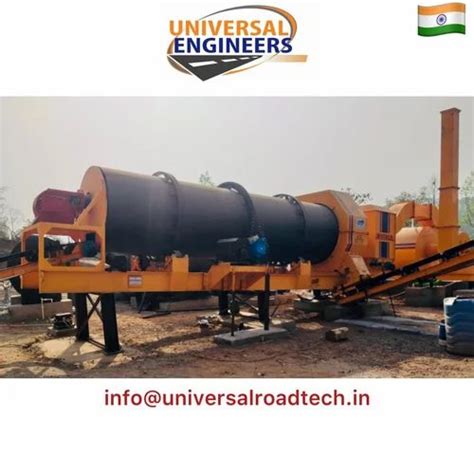 UNIVERSAL ENGINEERS Automatic Hot Mix Plant Dm For Road Construction Capacity Tph At