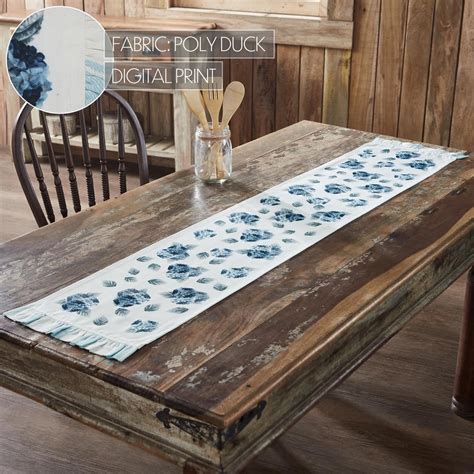 Finders Keepers Hydrangea Ruffled Runner 12x60 By Mayflower Market