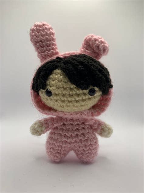 Bts Bt Cooky Jungkook Crochet Amigurumi Doll Etsy Hong Kong