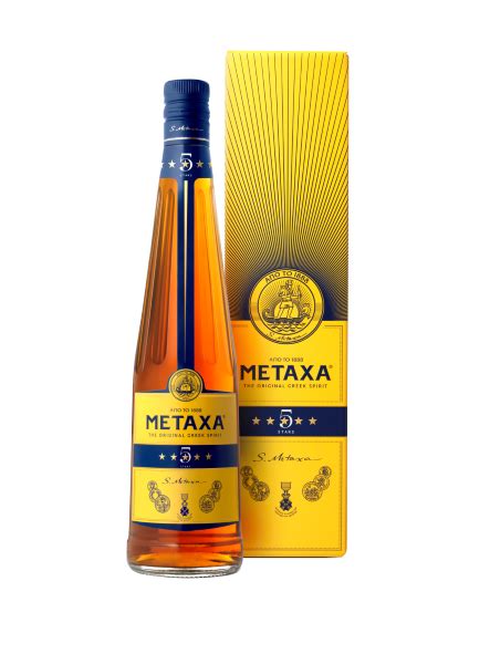Метакса 5* напиток спиртной 38% 0,7л п/у (Греция) ин-аут купить и ...