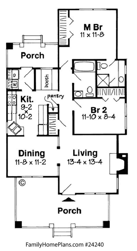 Bungalow Floor Plans | Bungalow Style Homes | Arts and Crafts Bungalows