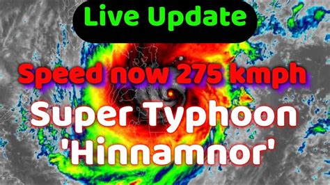 Violent Typhoon Hinnamnor Live Update 2022 S Strongest Typhoon