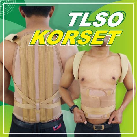 Jual Korset TLSO / Korset Tulang Belakang / Penyangga Tulang Belakang ...