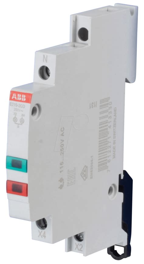 ABB E219 2CD LED Leuchtmelder 2 fach 115 250 V AC grün rot hier