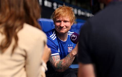 Ed Sheeran Apologises To Manchester United Manager Ruben Amorim For