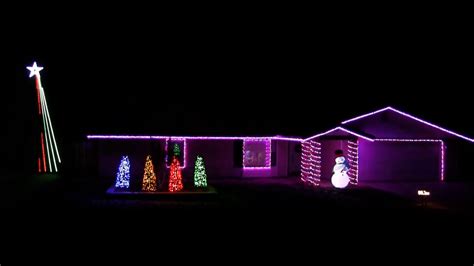 2016 Christmas Light Show Display Kickstart My Heart By Motley Crue