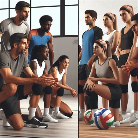 Entrenamiento De Resistencia Mental En Equipo En Voleibol Olimpiadas