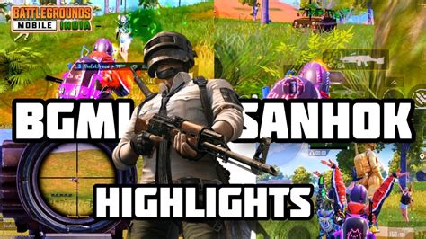 Sanhok Bgmi Gameplay Bgmi Highlights Youtube