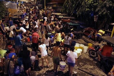 Worst Water Crisis In Decade Hits Philippine Capital Heres Why