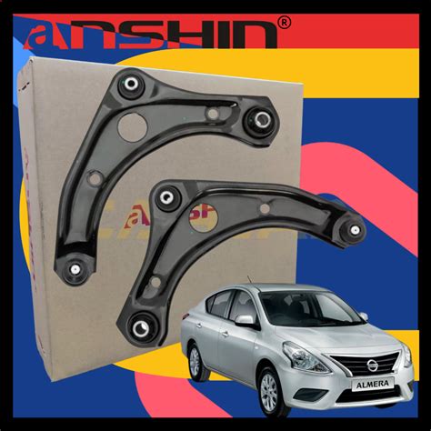 Original Anshin And Saiko Japan Lower Arm Nissan Almera N Waranti